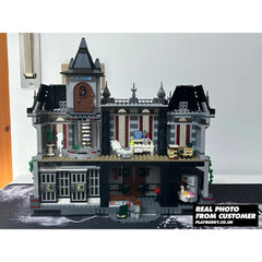 Superhero Batman Arkham Asylum Breakout 1619PCS Building Blocks with Figures Arkham Asylum Breakout Building Blocks