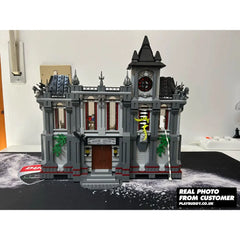 Superhero Batman Arkham Asylum Breakout 1619PCS Building Blocks with Figures Arkham Asylum Breakout Building Blocks
