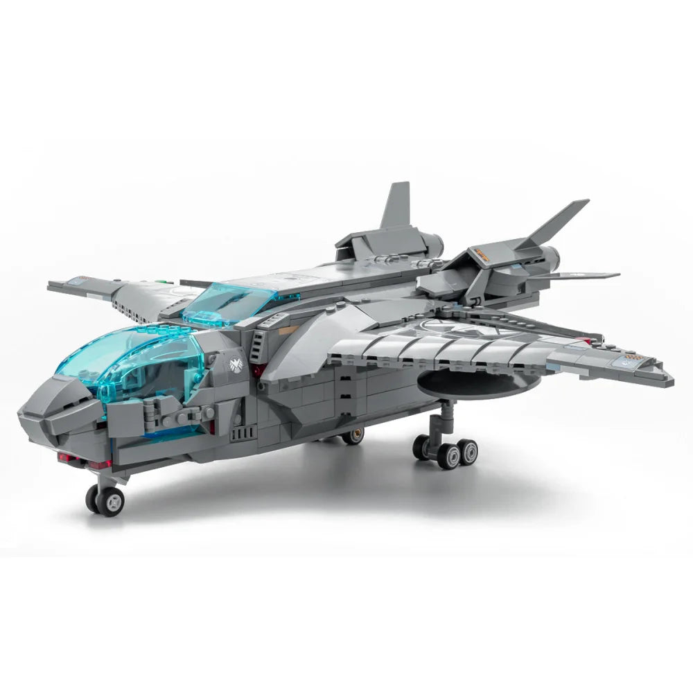 The Avengers Quinjet Building Blocks Bricks Set Space Battle Fighter Jet 795PCS no box Building Blocks
