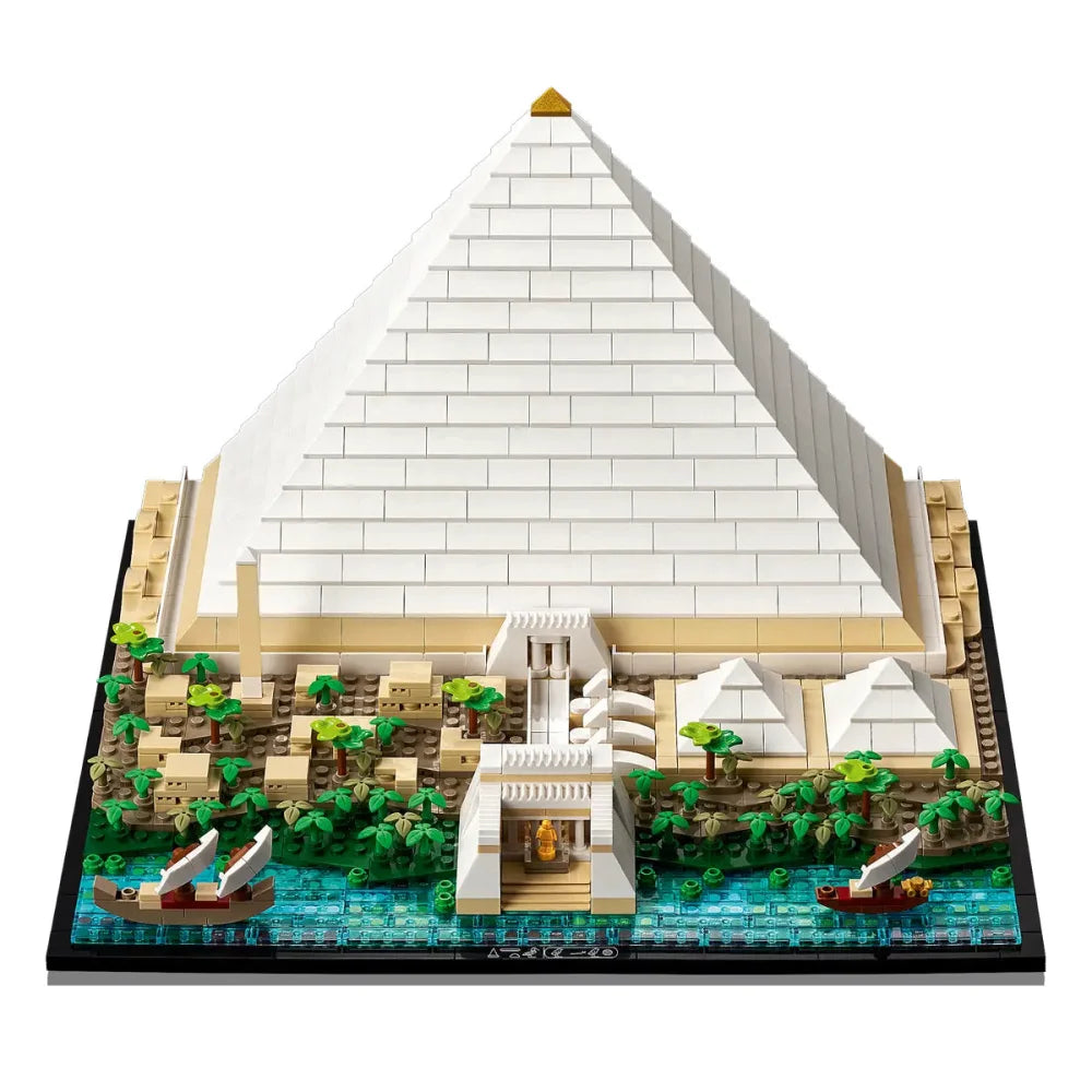 The Great Pyramid Of Giza Building Blocks 1476PCS DIY Assembly Bricks Great Pyramid Of Giza Building Blocks