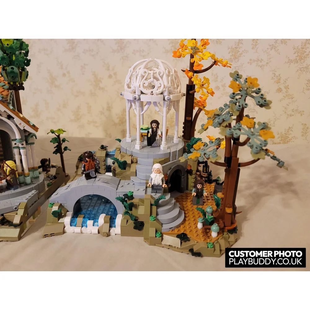 The Lord of the Rings: Rivendell (10316) Building Blocks 6167PCS w/ 15 Figures Rivendell Building Blocks