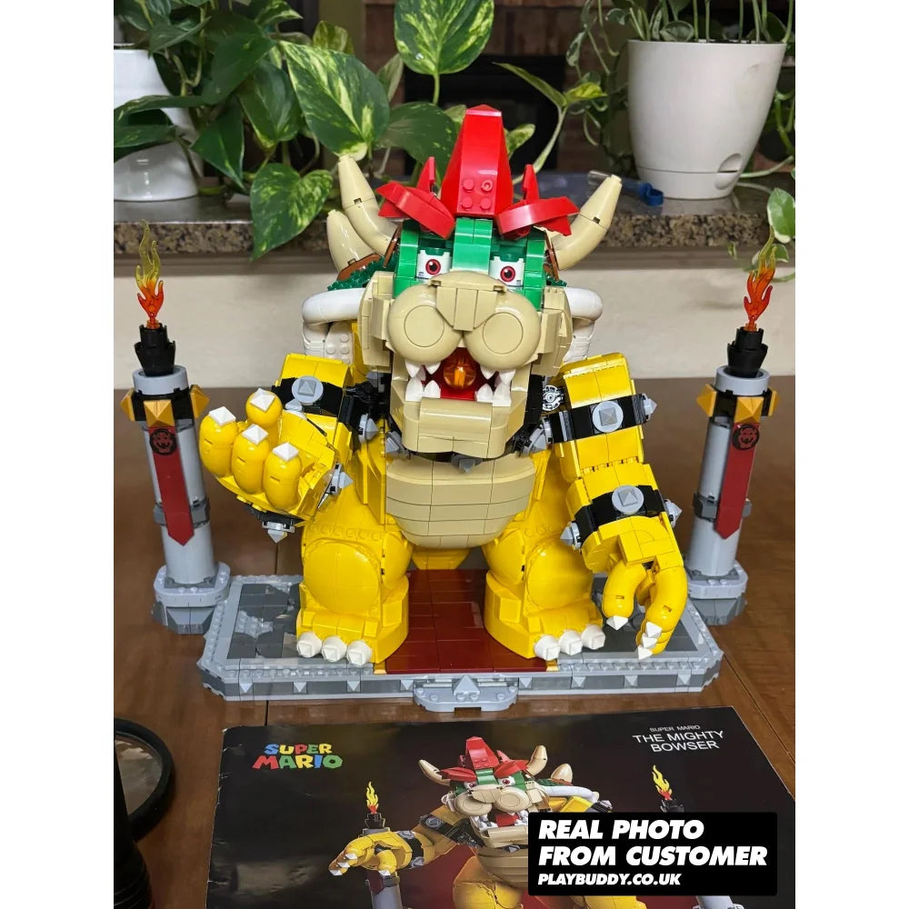 The Mighty Bowser MOC Building Blocks Icons 2807PCS Super Mario Gift The Mighty Bowser / 2807 Pieces Building Blocks