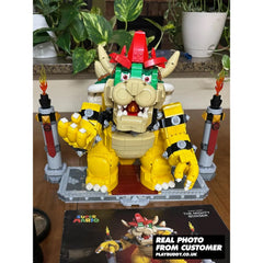 The Mighty Bowser MOC Building Blocks Icons 2807PCS Super Mario Gift The Mighty Bowser / 2807 Pieces Building Blocks