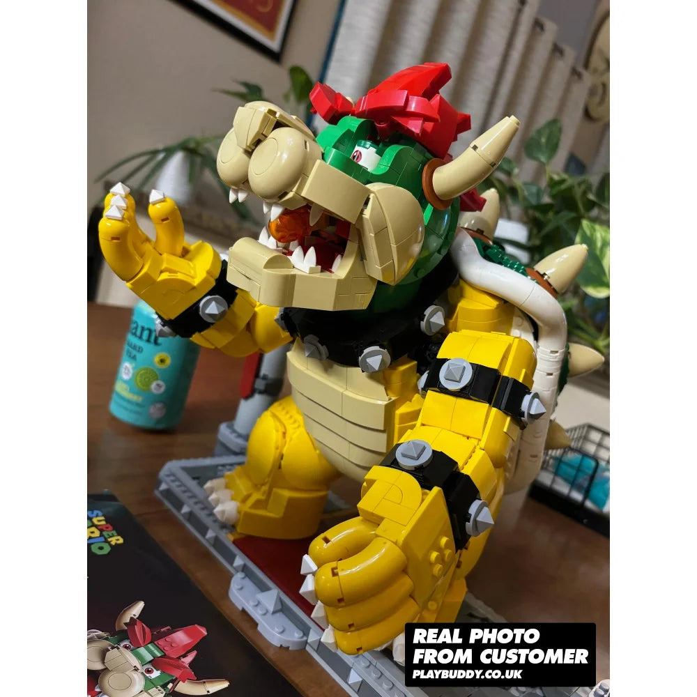 The Mighty Bowser MOC Building Blocks Icons 2807PCS Super Mario Gift The Mighty Bowser / 2807 Pieces Building Blocks