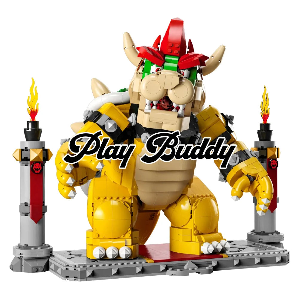 The Mighty Bowser MOC Building Blocks Icons 2807PCS Super Mario Gift The Mighty Bowser / 2807 Pieces Building Blocks