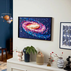 The Milky Way Galaxy Wall Art Painting (31212) 3091PCS Building Blocks The Milky Way Galaxy / 3091 Pieces Building