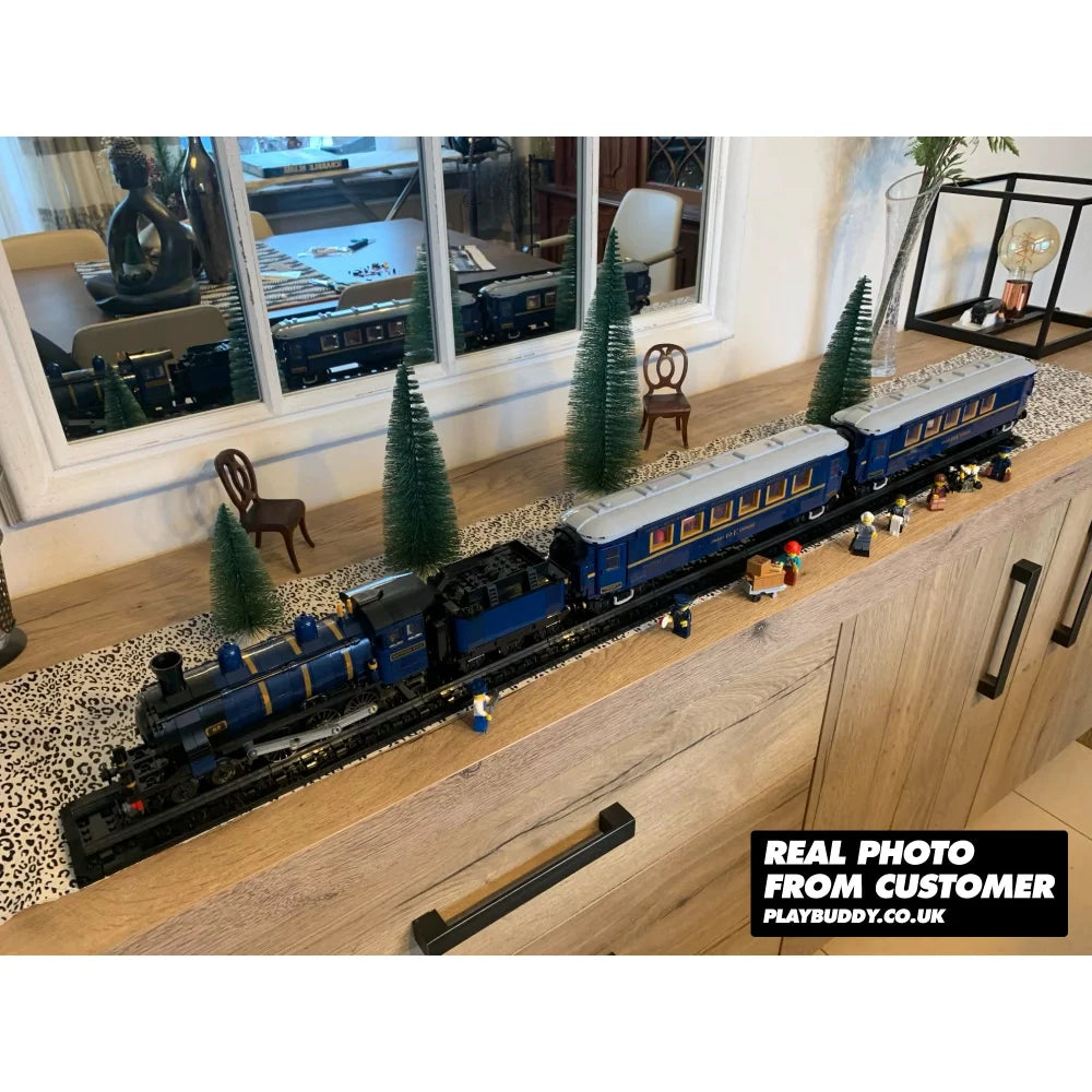 The Orient Express Train (21344) 2540PCS Building Blocks w/ Figures The Orient Express Train / 2540 Pieces