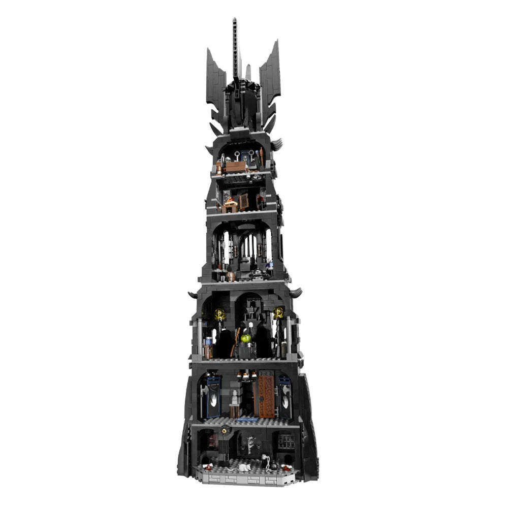 The Tower of Orthanc (10237) Building Blocks 2359PCS w/ 5 Mini Figures The Tower of Orthanc Building Blocks