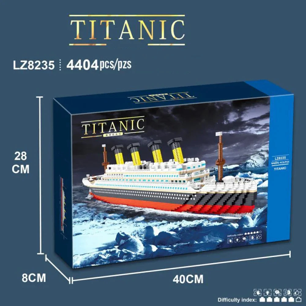 Titanic Cruise Ship 4404PCS Building Blocks Model Kit - Toys Decoration Gifts Titanic Building Blocks