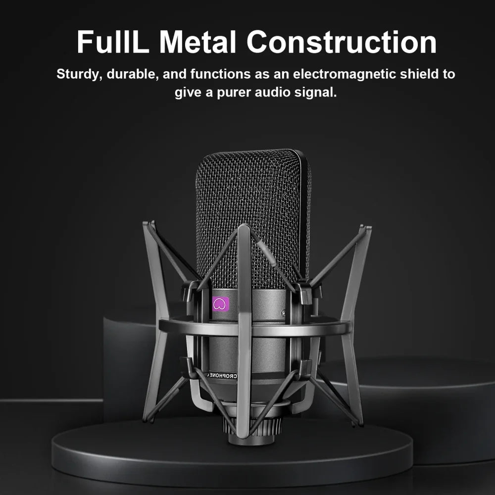 TLM-103 XLR Studio Set Microphone Professional Cardioid Studio Mic for Recording Microphone
