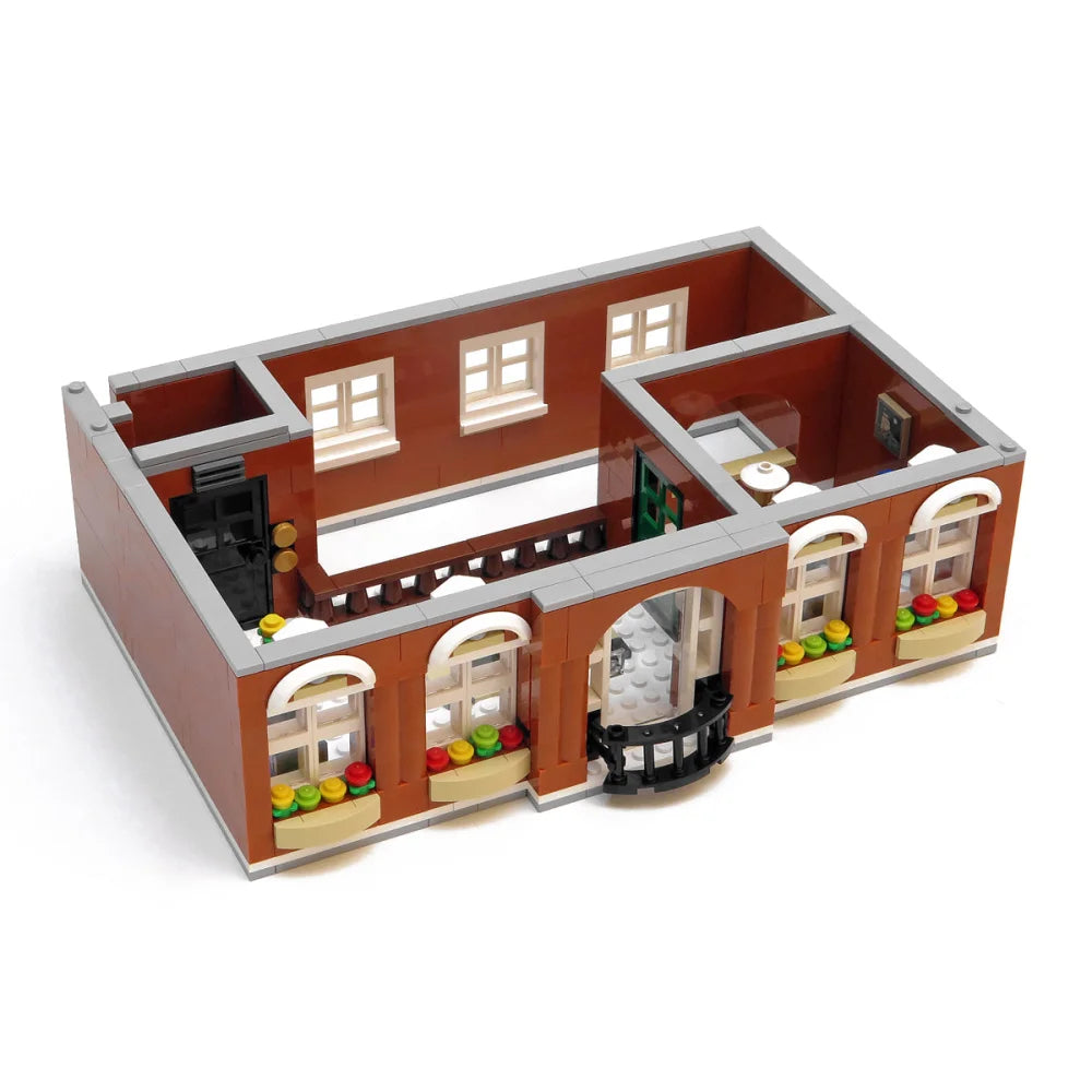 Town Hall Creator Building Blocks 2766PCS w/ 8 Figures (10224) ABS Kit Town Hall Building Blocks