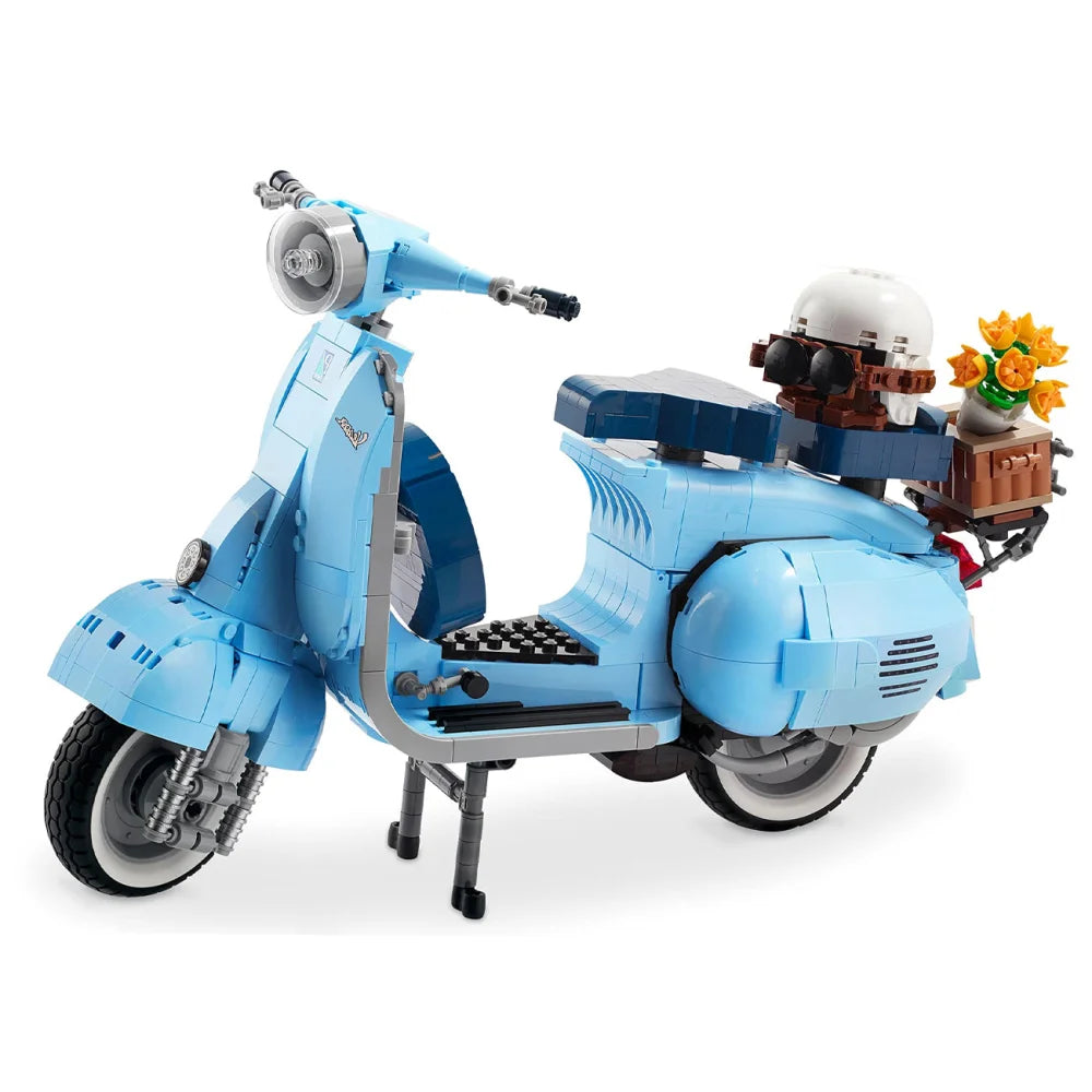 Vespa 125 Technical Famous Motorcycle 1106PCS Assembled Brick Blocks Model Toy Vespa 125 Building Blocks