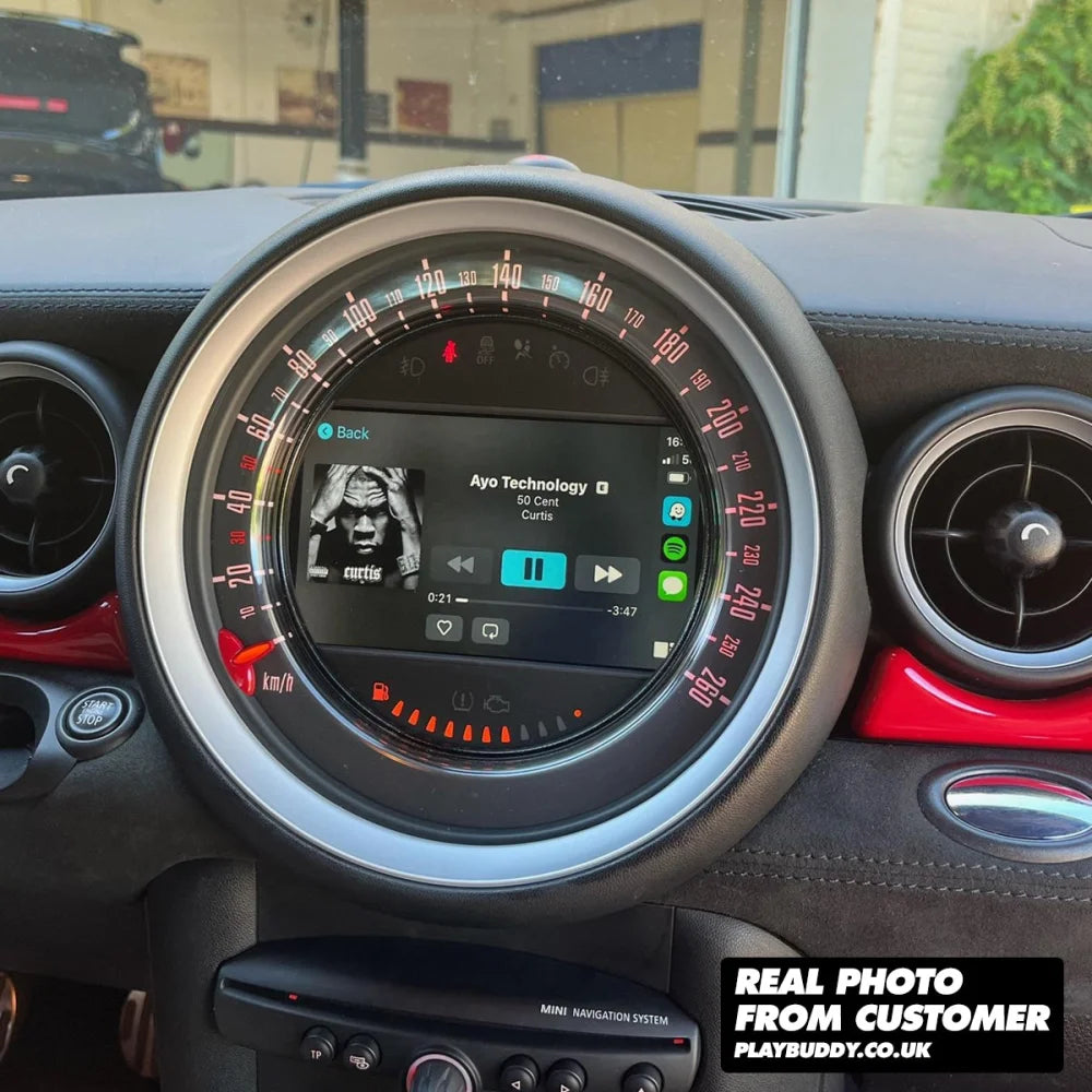 Wireless Apple CarPlay & Android Auto CIC Retrofit Kit for MINI Cooper CIC (4-Pin Connector) Apple CarPlay & Android