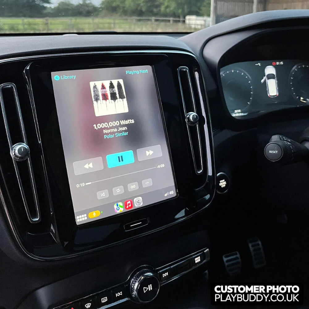 Wireless Apple CarPlay & Android Auto for Volvo (2017-2022) 9’’ Vertical Screen 9’’ Vertical Screen Apple CarPlay &