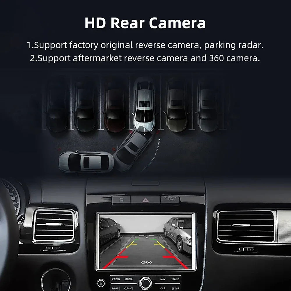 Wireless Apple CarPlay & Android Auto Retrofit for VW Touareg 2010-2018 RNS850 VW Touareg 2010-2018 Apple CarPlay &