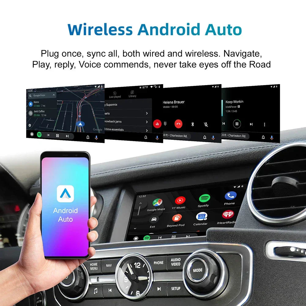 Wireless CarPlay & Android Auto Decoder Box For Jaguar & Land Rover Bosch Host 7/8-Inch Bosch Apple CarPlay & Android