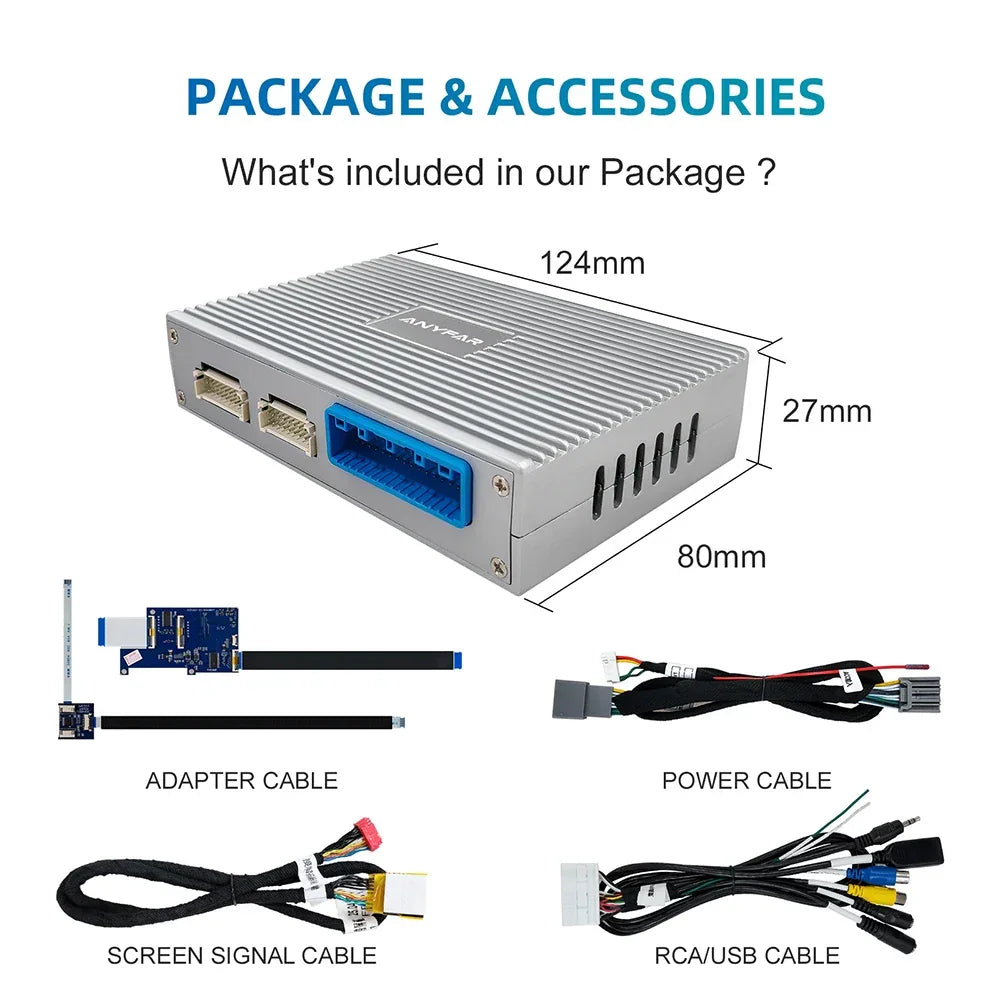 Wireless CarPlay & Android Auto Decoder Box For Jaguar & Land Rover Bosch Host 7/8-Inch Bosch Apple CarPlay & Android