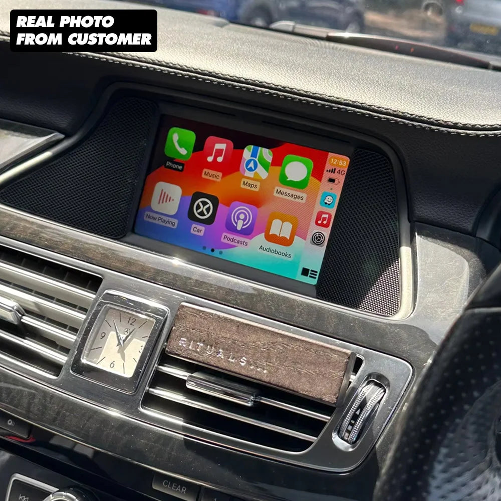 Wireless CarPlay & Android Auto for Mercedes Benz A/B/C/E/CLA/GLA/GLK/ML NTG4.5 NTG4.5 with Becker Slot Apple CarPlay &