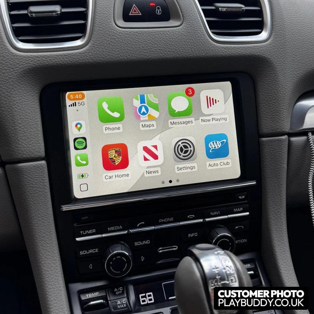 Wireless CarPlay & Android Auto Retrofit Decoder for Porsche PCM 3.1 2010-2016 PCM3.1 Apple CarPlay & Android Auto