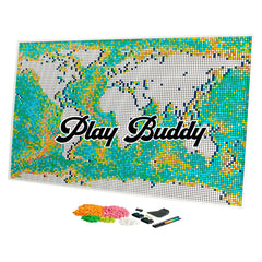 World Map (31203) Building Blocks 11695PCS Assembly Bricks World Map Building Blocks