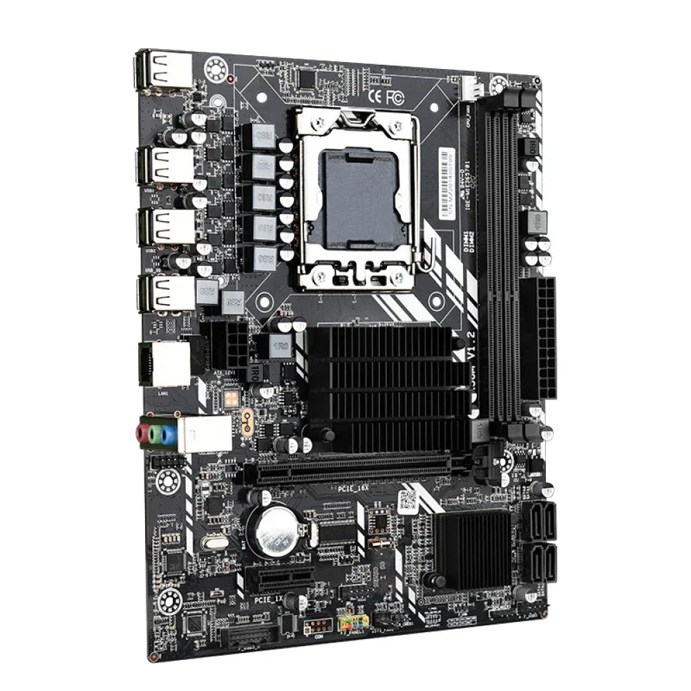 X58 Intel LGA1366 mATX Motherboard Supports REG ECC DDR3 for Intel Xeon CPUs X58 LGA1366 Motherboard