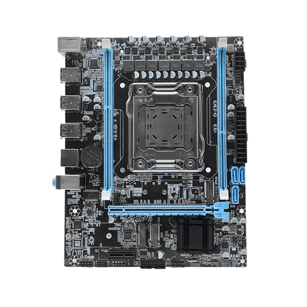 X79 Intel LGA2011 mATX Motherboard M.2 NVMe USB3.0 DDR3 ECC for Xeon E5 V1 V2 X79 LGA2011 Motherboard
