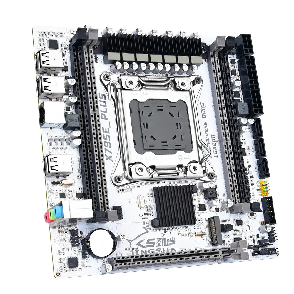 X79 LGA2011 DDR3 M.2 NVMe Gaming mATX Motherboard for Xeon E5 26xx V1 V2 CPU X79 LGA2011 Motherboard