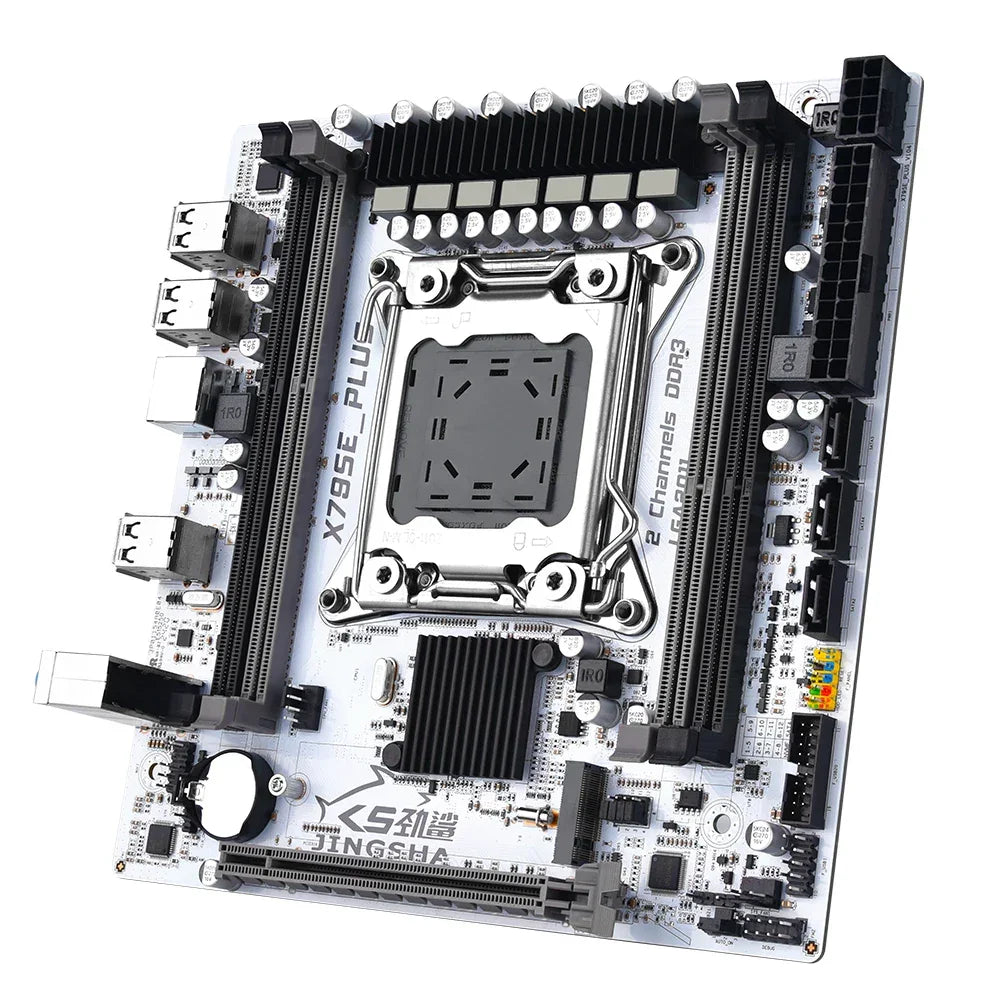 X79 LGA2011 DDR3 M.2 NVMe Gaming mATX Motherboard for Xeon E5 26xx V1 V2 CPU X79 LGA2011 Motherboard