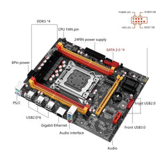 X79 LGA2011 Motherboard Kit + Xeon E5 2650 V2 CPU + 16GB DDR3 ECC RAM Bundle Motherboard + CPU + RAM Motherboard