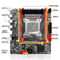 X79-VG2 Intel LGA2011 Gaming Motherboard DDR3 M.2 NVMe for Xeon V1 V2 CPUs X79 LGA2011 Motherboard