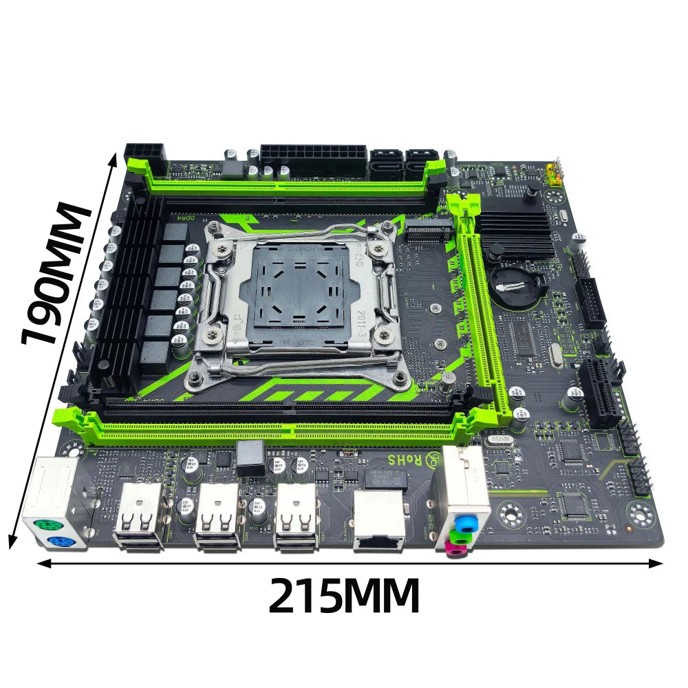 X99-8D4 ATX Motherboard Set + Xeon E5 2650 V4 CPU + 16GB DDR4 2133MHZ RAM Bundle Motherboard