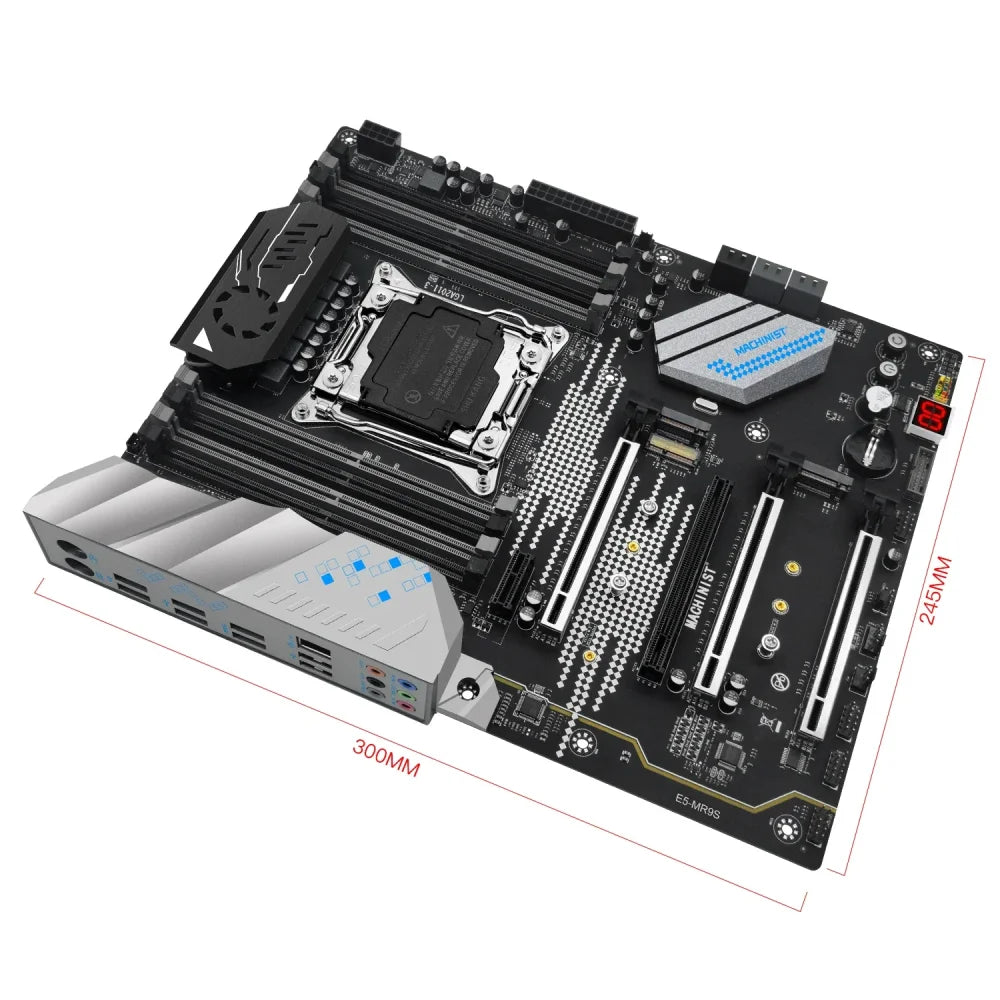 X99 ATX Motherboard Intel LGA2011-3 DDR4 M.2 NVMe USB3.0 Supports Intel Xeon E5 X99 LGA2011-3 Motherboard
