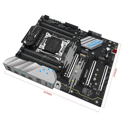 X99 ATX Motherboard Intel LGA2011-3 DDR4 M.2 NVMe USB3.0 Supports Intel Xeon E5 X99 LGA2011-3 Motherboard