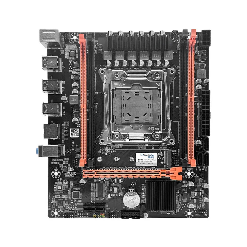 X99 Gaming Motherboard mATX LGA2011-3 M.2 NVMe DDR4 Memory for Xeon E5 V3 V4 CPU X99 LGA2011-3 Motherboard