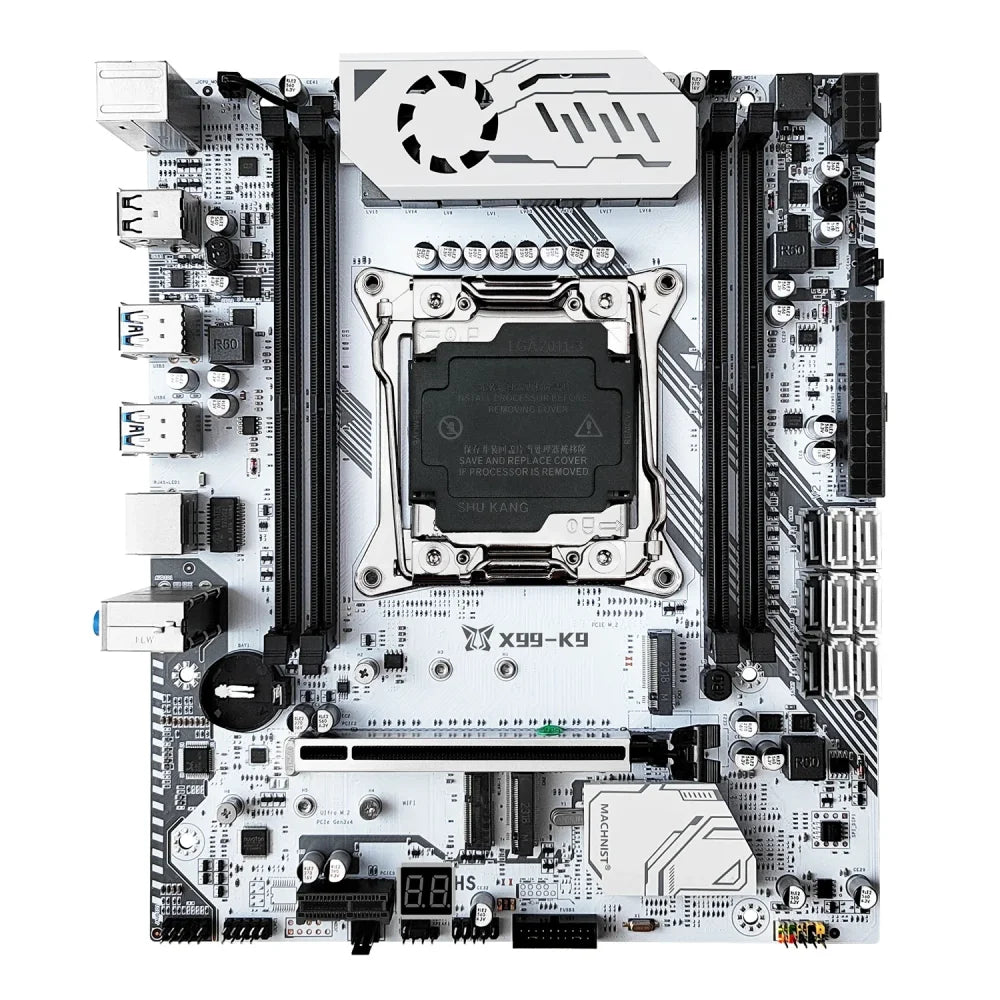X99 Intel LGA2011-3 M.2 DDR4 NVMe mATX Motherboard for Intel Xeon E5 V3 V4 X99 LGA2011-3 Motherboard