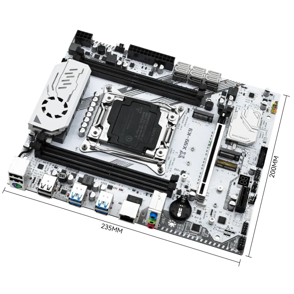 X99 Intel LGA2011-3 M.2 DDR4 NVMe mATX Motherboard for Intel Xeon E5 V3 V4 X99 LGA2011-3 Motherboard