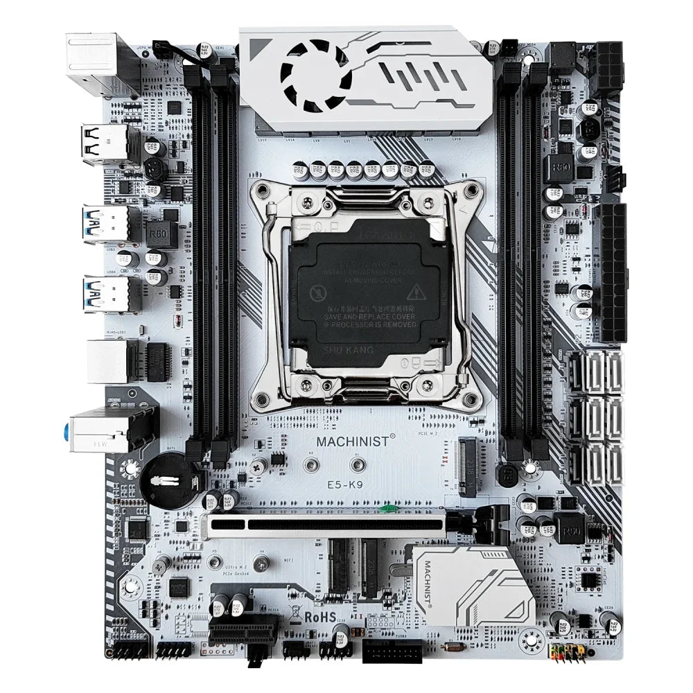 X99 Intel LGA2011-3 mATX Motherboard + Xeon E5 2640 V4 CPU + 32GB RAM Bundle Motherboard