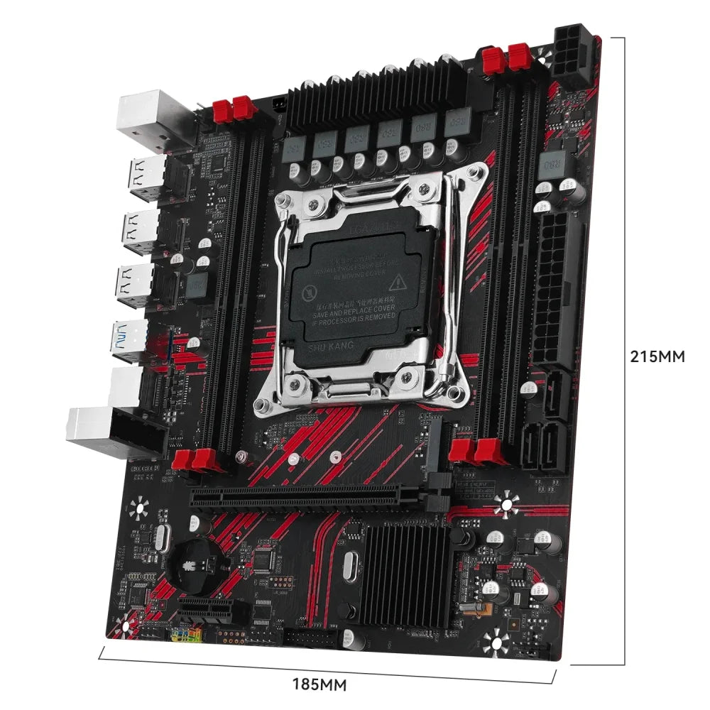 X99 PR8 Intel LGA2011-3 mATX Motherboard + Xeon E5 2666 V3 CPU + DDR3 32GB RAM Motherboard
