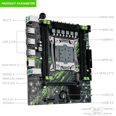 X99 PR9-H Intel mATX LGA2011-3 Motherboard Set + E5 2650 V4 CPU + 16GB DDR4 RAM Motherboard
