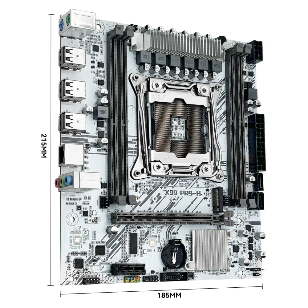 X99 PR9-H mATX LGA2011-3 Gaming Motherboard + E5 2650 V4 CPU + 16GB DDR4 RAM Motherboard