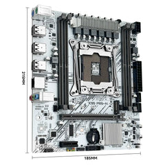 X99 PR9-H mATX LGA2011-3 Gaming Motherboard + E5 2650 V4 CPU + 16GB DDR4 RAM Motherboard