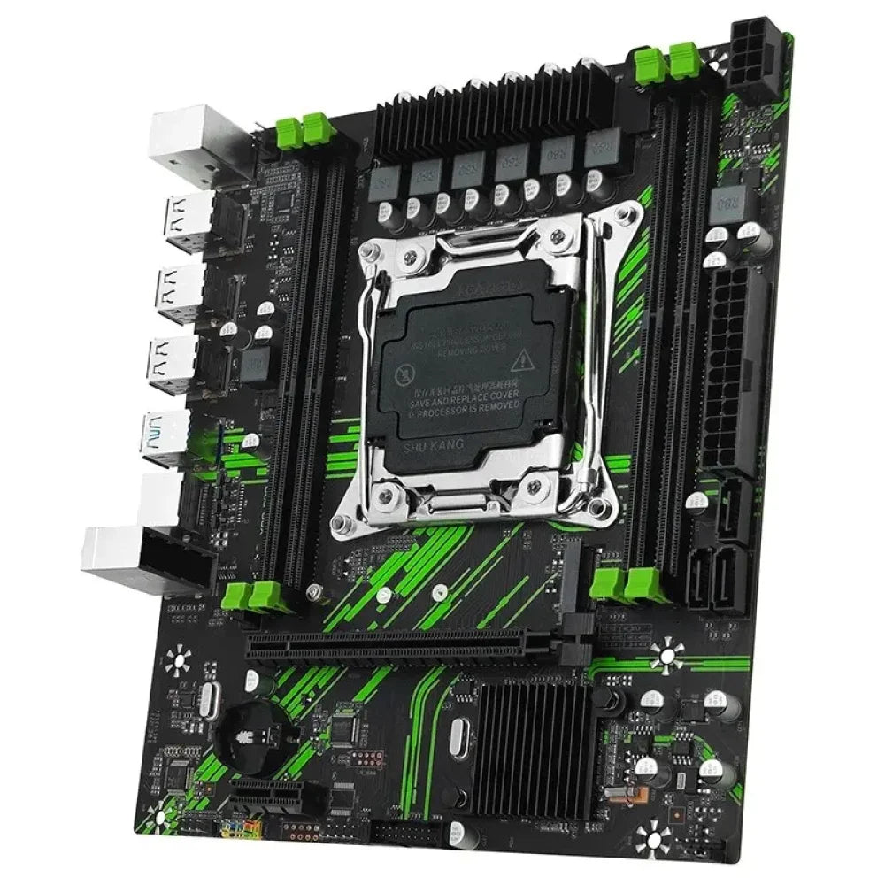 X99 PR9 Motherboard Bundle mATX LGA2011-3 + Xeon E5 2650 V4 CPU + 16GB DDR4 RAM Motherboard
