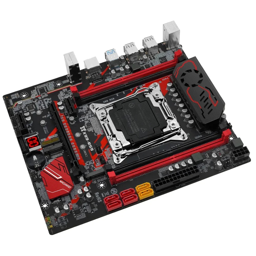 X99 RS9 LGA2011-3 ATX Motherboard Kit + Xeon E5 2640 V4 CPU + 16GB DDR4 2666MHz Motherboard