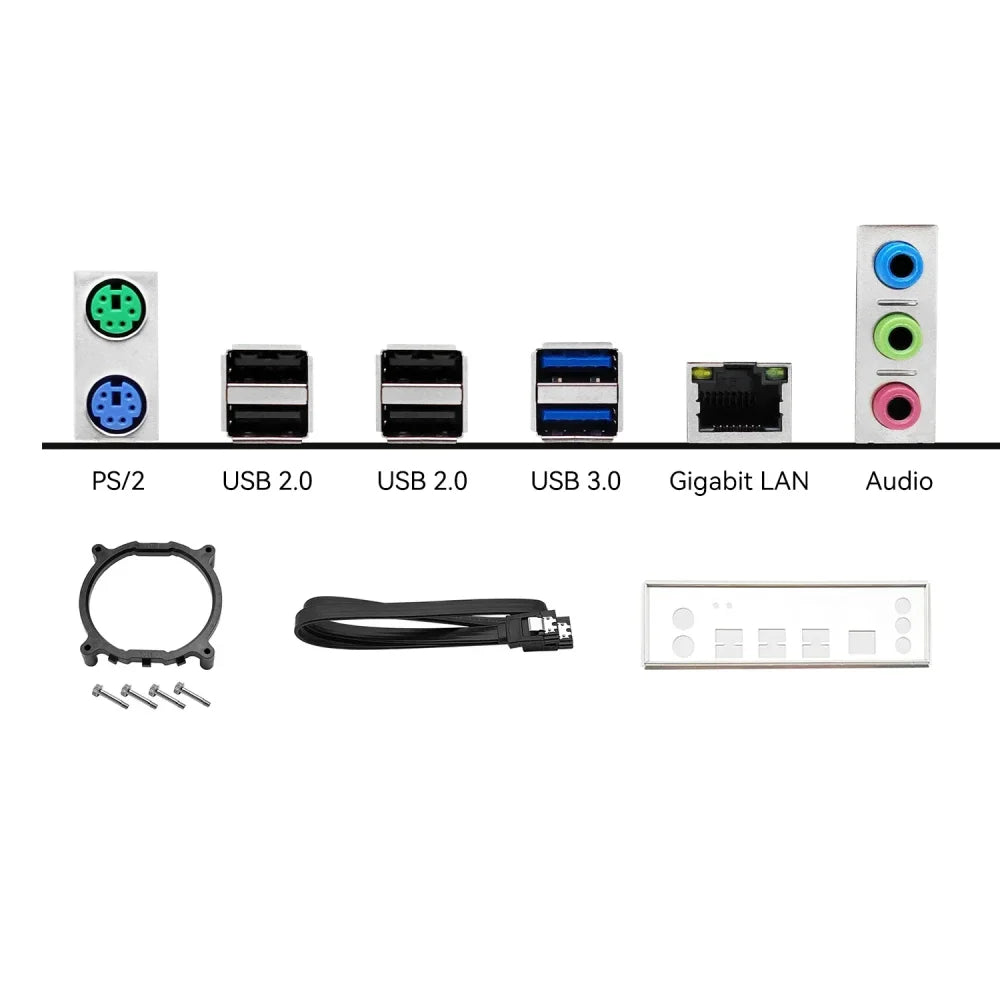 X99 RS9 LGA2011-3 ATX Motherboard Kit + Xeon E5 2640 V4 CPU + 16GB DDR4 2666MHz Motherboard