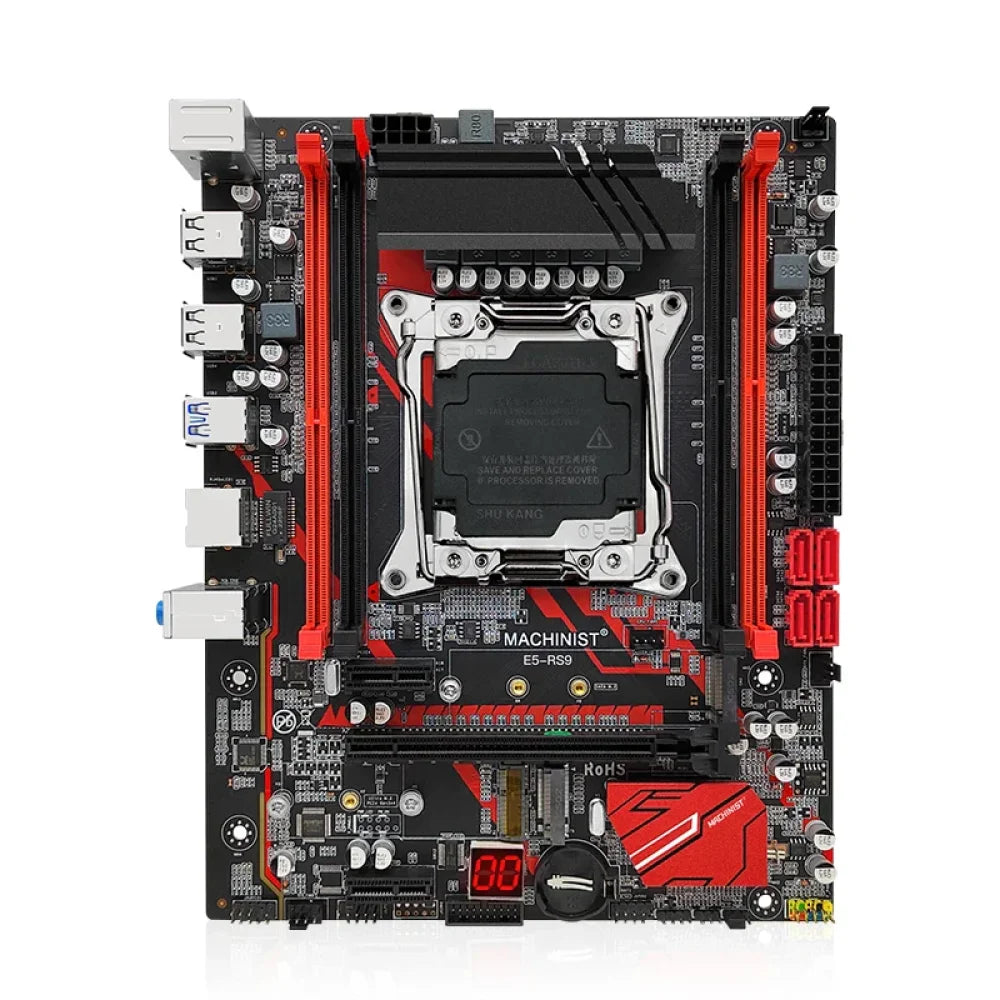 X99 RS9 LGA2011-3 mATX Motherboard Kit + Xeon E5 2650 V4 CPU + 16GB DDR4 RAM Kit Motherboard