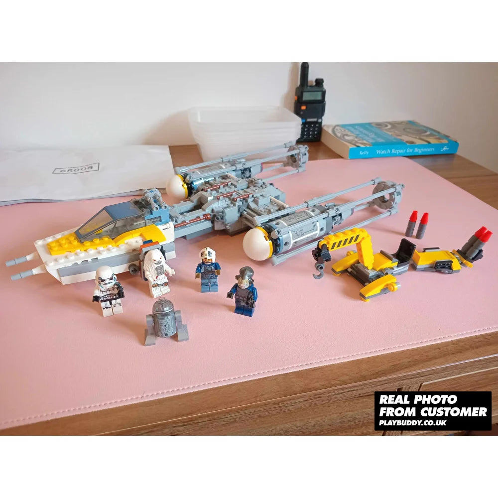 Y Wing Spaceship Model from Film Collection MOC Building Block Set Toy for Adult Y Wing Spaceship Building Blocks