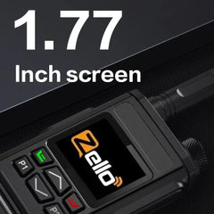 Zello Walkie Talkie 4G Sim & WiFi Compatible 100 + Miles Professional POC Walkie Black Walkie Talkie